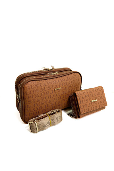 Just Polo Women's Medium Size Printed Stylish Shoulder Bag and Wallet Combina...