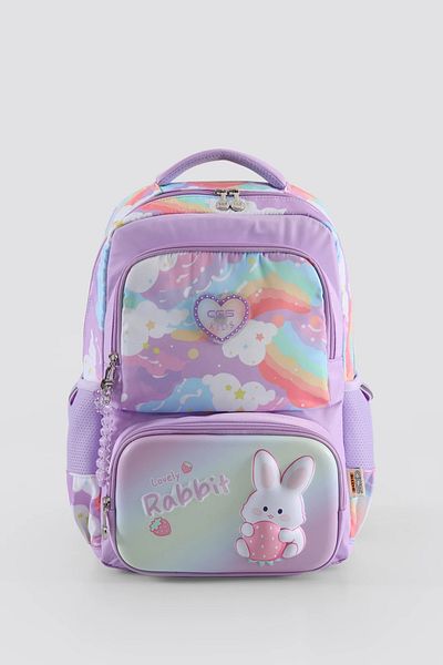 ÇÇS Orthopedic School Backpack with Purple Accessories 51924