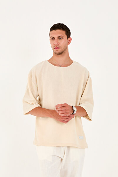 No Way Erkek Fakir Kol Oversize T-shirt