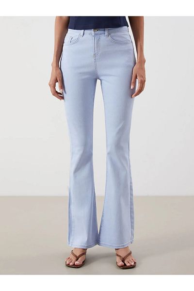 LC Waikiki Lcw jeans indigo flare women's jean pants
