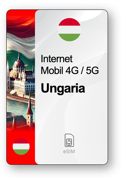 netSIM eSIM Internet Hungary, valid for 30 days, 100 GB traffic, Standard