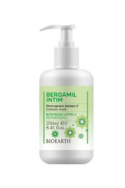 Bioearth Gel intim revigorant cu grapefruit, 250ml - Bergamil