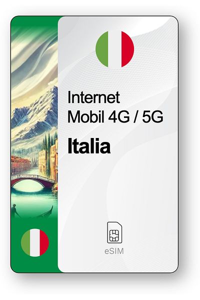 netSIM eSIM Internet Italy, valid for 30 days, 5 GB traffic