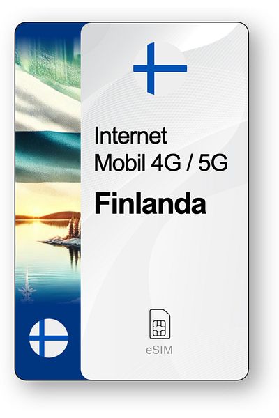 netSIM eSIM Internet Finland, valid for 30 days, 5 GB traffic