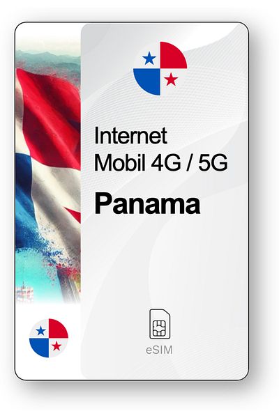 netSIM eSIM Internet Panama, valid for 7 days, Unlimited traffic