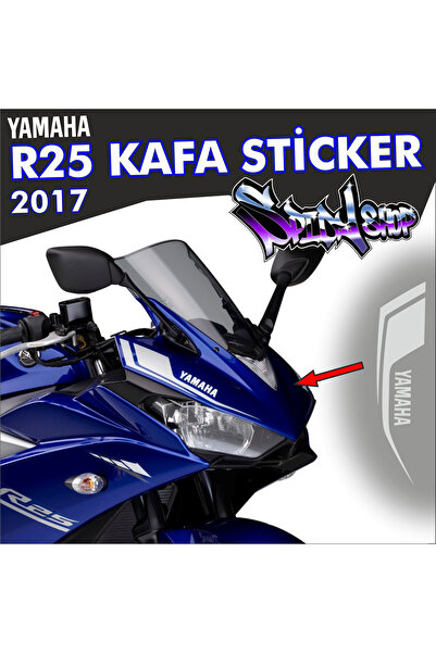 Yamaha R25 Kafa Sticker 2017