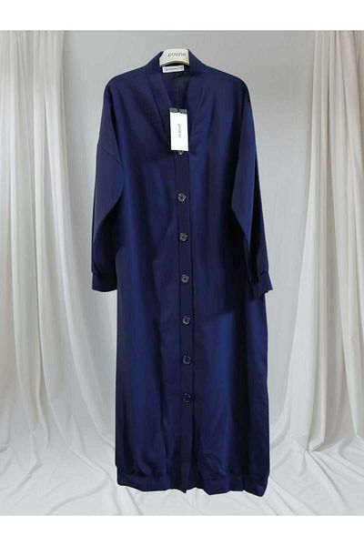 Puane Full Buttoned Comfortable Fit Spring Tunic Cardigan 10696