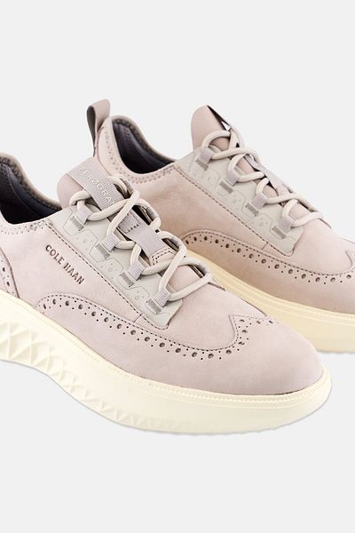 Cole Haan Men Wide Zerogrand Wfa Lace Up Casual Shoes, Grey