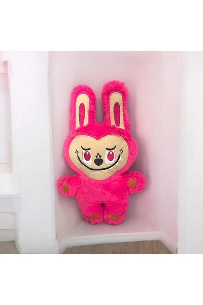 ŞAŞKIN HOUSE Cute Labubu Plush Toy & Sleeping Playmate & Gift Toy & 35 cm Cute Doll