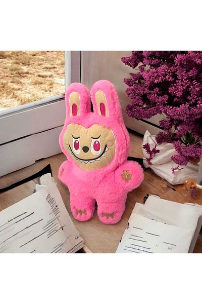 ŞAŞKIN HOUSE Cute Labubu Plush Toy & Sleeping Playmate & Gift Toy & 35 cm Cute Doll