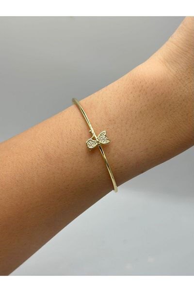MyladyAccessoriess Zircon Stone Detailed Cat Steel Handcuffs