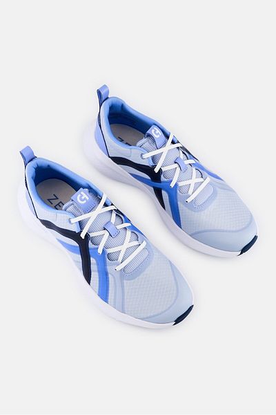 Cole Haan Women Medium Zg City X Trainer Lace Up Casual Shoes, Blue