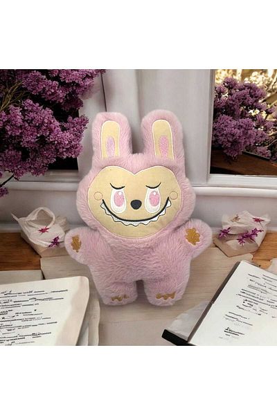 ŞAŞKIN HOUSE Cute Labubu Plush Toy & Sleeping Playmate & Gift Toy & 35 cm Cute Doll