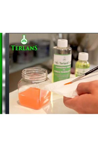 Mu Art Ahşap Artistic Paint and Brush Cleaner 250 ml - Oil and Acrylic Paint Cleaner - Artist Brush