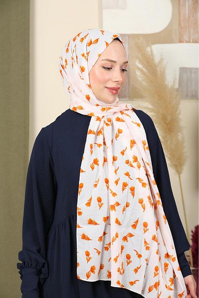 WOHOME Mini Patterned Gathered Shawl-Ironing Light Structure, Special Texture That Breathes Air, Large Size, Thin and Delicate