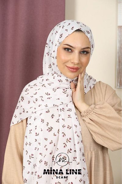 WOHOME Mini Patterned Gathered Shawl-Ironing Light Structure, Special Texture That Breathes Air, Large Size, Thin and Delicate