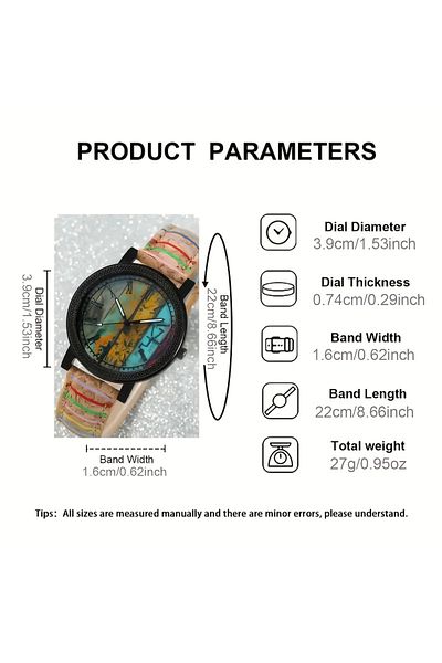 Game Women's wristwatch quartz retro stylish design