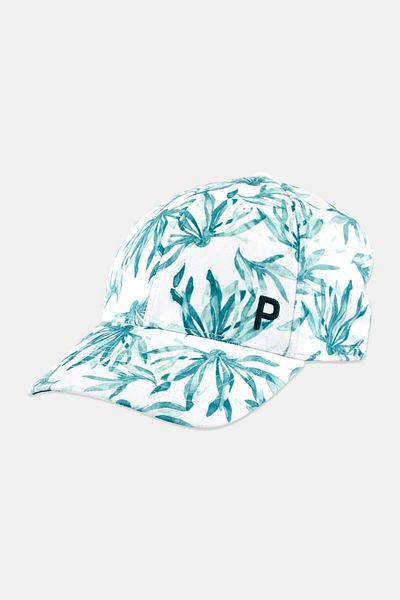 Puma Women Comfort Fit Embroidered Outdoor Cap, Green