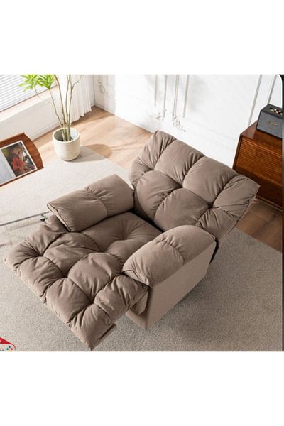 toys yard Relaxing chair - Comfort chair - Office chair - Luxurious velvet - Rocking to reduce stress - Leg rest - Body-hugging design