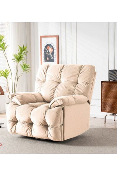 toys yard Relaxing chair - Comfort chair - Office chair - Luxurious velvet - Rocking to reduce stress - Leg rest - Body-hugging design