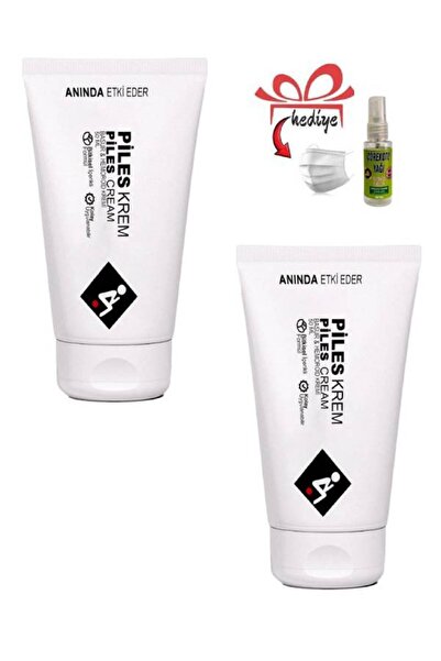 Genel Markalar Piles Krem Yeni Çözüm Hemeroıdınızı&Bagsurunuzu Hafifletici Bakım Kremi 50 ml x 2 ad+Çörek Otu Yağı