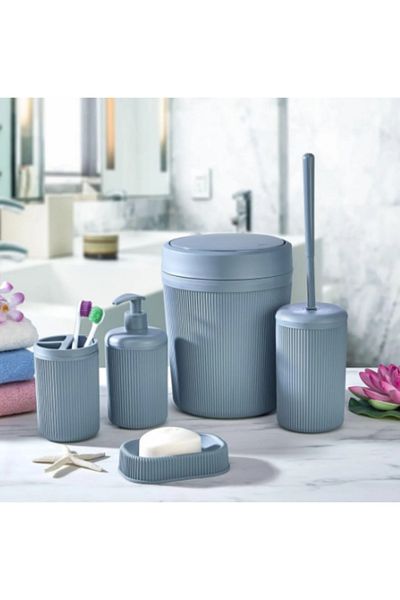 çt çeçem ticaret 5-Piece Bathroom Set Mixed Color