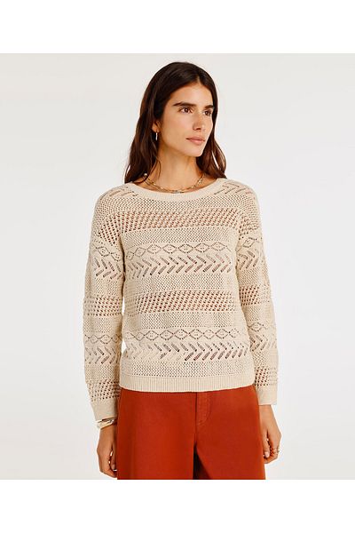 Yargıcı Boat Neck Long Sleeve Sweater