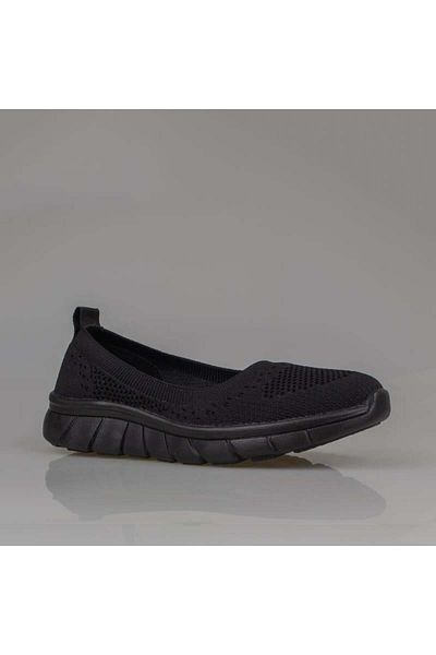 m2s Black Sisu Women's Ultra Light Flexible Sports Ballerinas