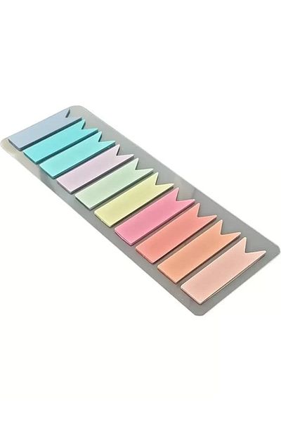 Mu Art Ahşap Sticky Notes Transparent Color Sticky Note Papers Streamer