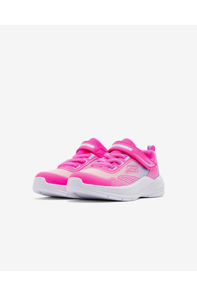 SKECHERS MICROSPEC ADVANCE OASIS POINT Küçük Kız Çocuk Pembe Spor Ayakkabı 303657N HPMT