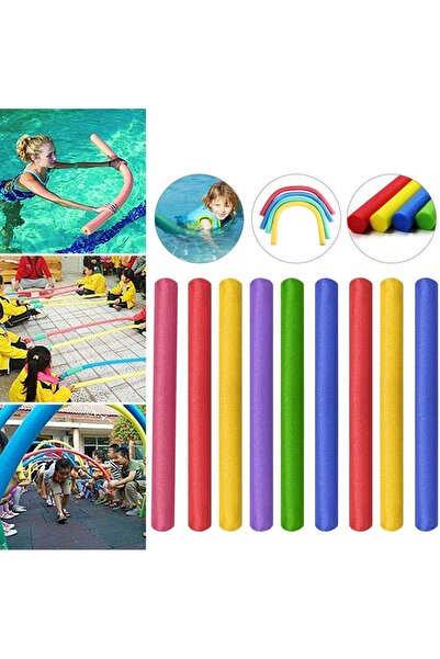 ForWhat مجموعة 3 قطع من مكرونة السجق الملونة من إسفنج حمام السباحة البحرية لصيف المكتب المنزلي