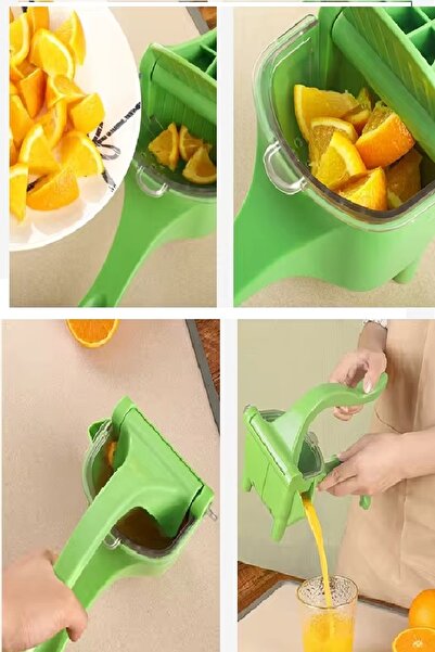 ForWhat Plastic Manual Lever Fruit Vegetable Juicing Tool for Office Home Office Kitchen