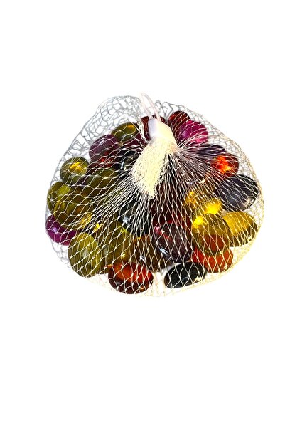 Yenigeldi Pachet de plasă de piatră de sticlă decorativă de culoare opacă pentru mozaic/acvariu