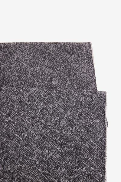 ALTINYILDIZ CLASSICS Men's Black-Grey Patterned Standard Fit Scarf