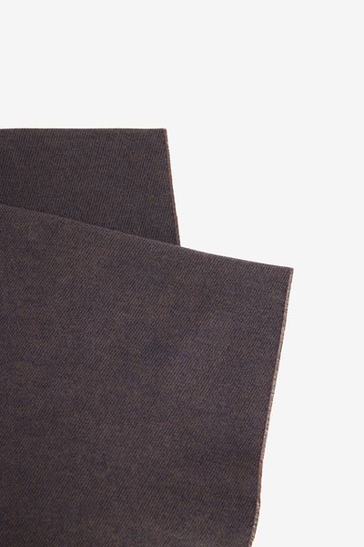 ALTINYILDIZ CLASSICS Men's Brown-Navy Blue Patterned Warm Scarf