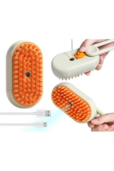 ForWhat Steam Comb Cat Dog Comb for Office Home Office Pet Pet