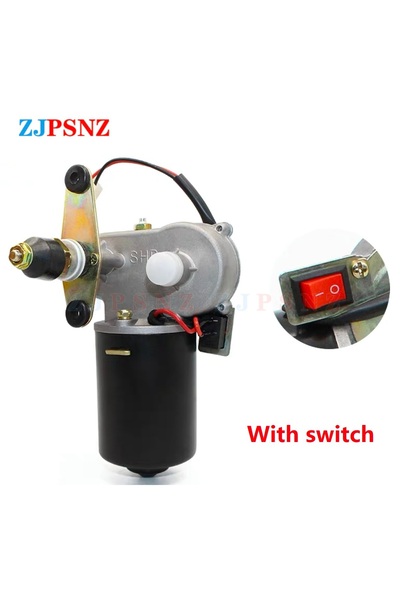 Choice7 12V With switch 12V 48V 60V Wiper Blades Electric Boneless Wiper Moto...