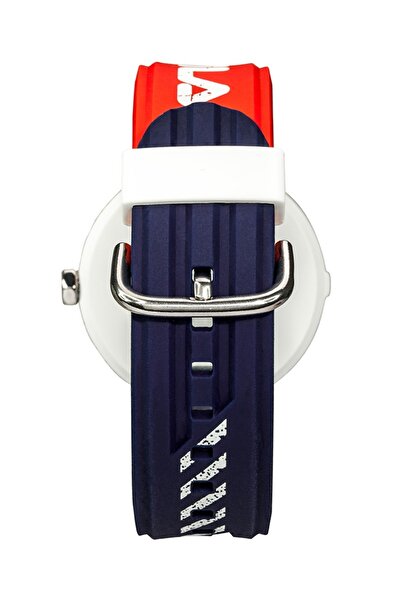 Fila Adult Unisex Analog Watch, Red/Blue 38-338-103, 40 mm