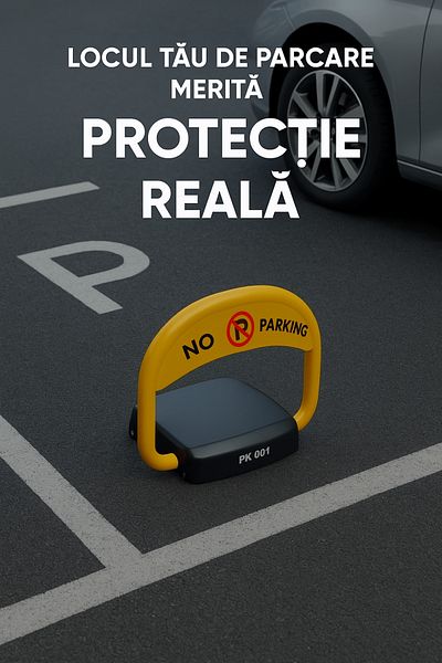 OEM Automatic Parking Lock, Anti-Theft, Remote Control, Remote Control Included, Black/Yellow