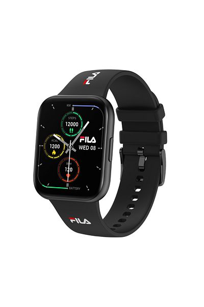 Fila Adult Unisex Smartwatch Watch, Black SW/26B,