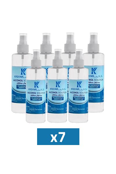 kadina Alcohol solution spray 250 ml - 7 pieces | بخاخ مطهر عام كحول ٧٠٪ ٢٥٠ مل