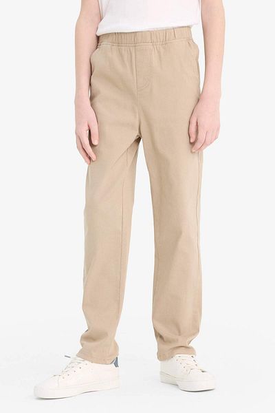 DeFacto Boy's Straight Leg Gabardine Trousers T8850A625Au