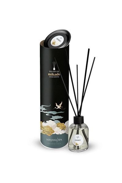 Nirvana Spa Reed diffuser for home, Mikado Energy, 100 ml, Nirvana Spa