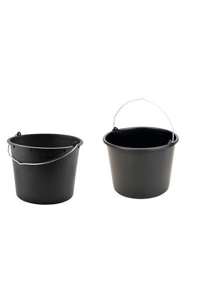 Gimihome Galeata 12 litri cu maner metalic din plastic cauciucat
