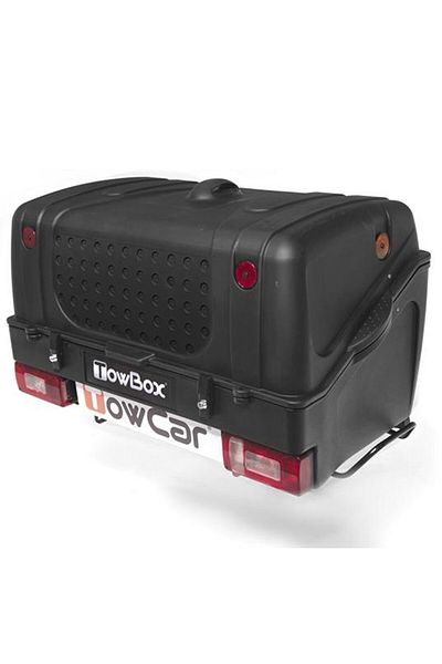 JollyMag Towbox V1 towbar luggage box Black