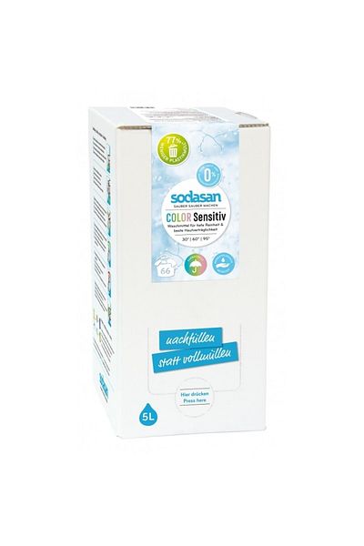 JollyMag Detergent bio lichid color Sensitive 5L SODASAN