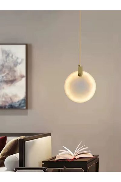 KARAZ Single marble pendant light