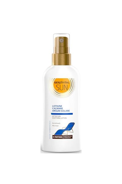 GEROVITAL Lotiune Pentru Calmarea Arsurilor Solare Sun, 150 ml