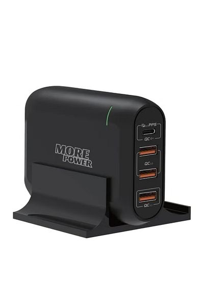 more power MorePower 66W Charging Station - Type-C PD Port and 3 USB-A Ports