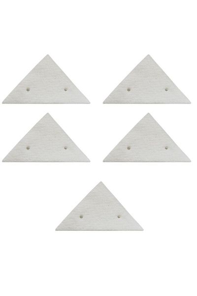JollyMag Set of 5 double wiper washer pads with magnet for window cleaning